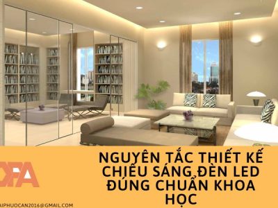 nguyên tắc thiết kế chiếu sáng